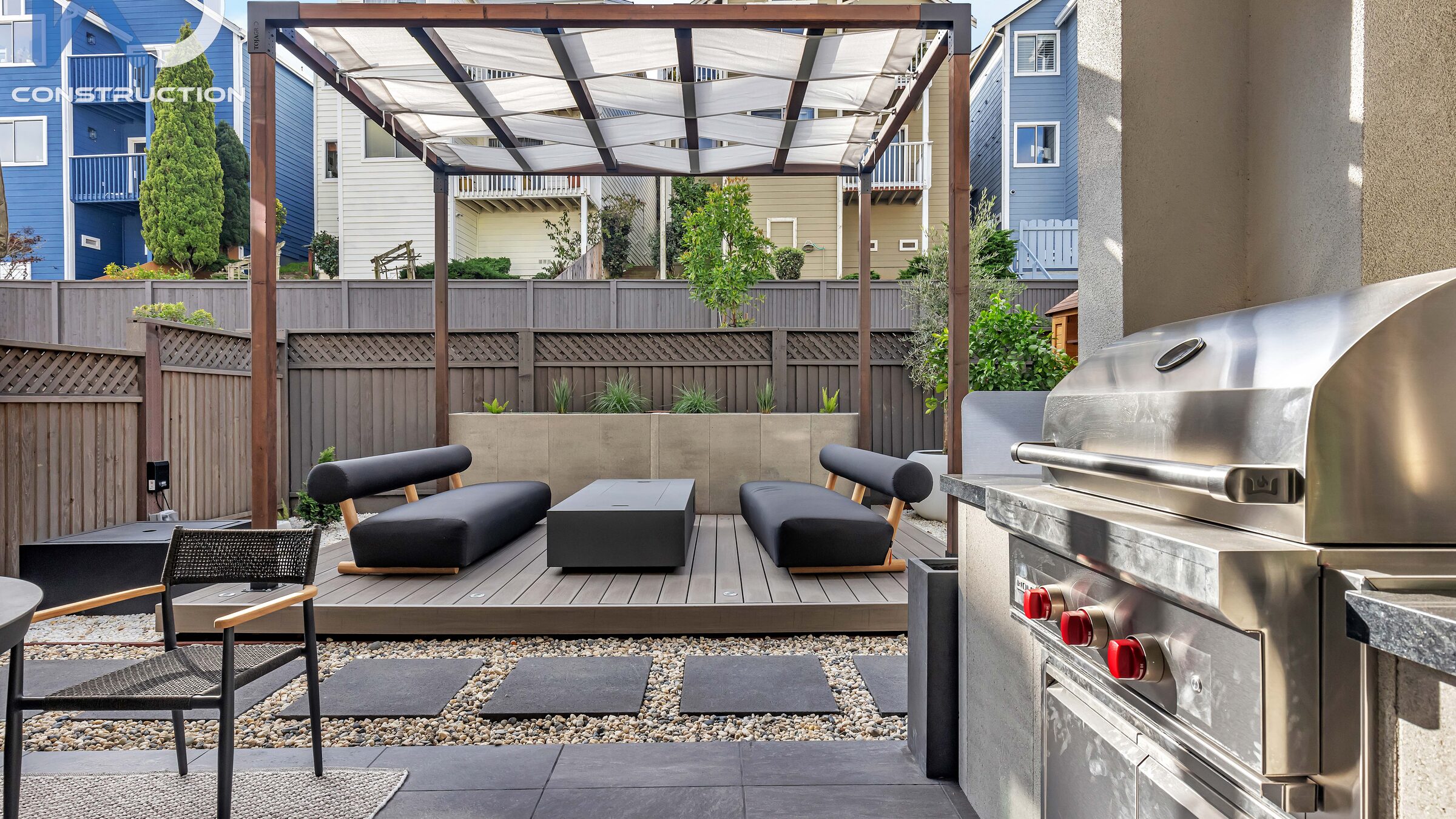 Patio material detail in Concord by WDC